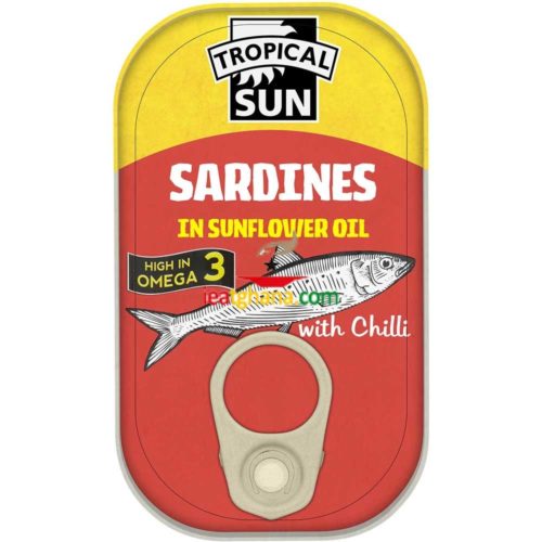 Sardines in Sunflower Oil with Chilli 125g