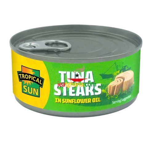 Tuna Steaks in Sunflower Oil 160g