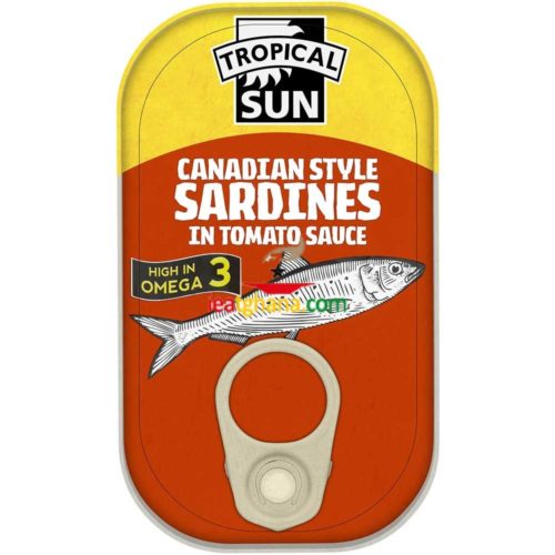 Canadian-Style Sardines in Tomato Sauce 125g