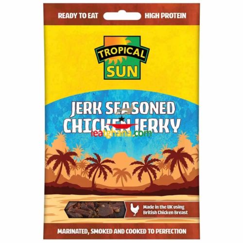 Jerk Seasoned Chicken Jerky 30g