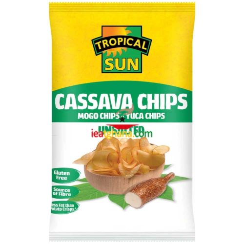 Cassava Chips - Unsalted 80g