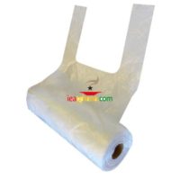 Natural HD Vest Bags - Roll of 250