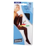 One Size Opaque Tights 70 Dernier - Black