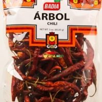 Badia Arbol Chili Whole 3 oz