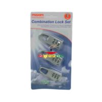 Combination Lock Set 3 Pack