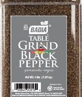 Badia Pepper Black Table Grind 4 lbs